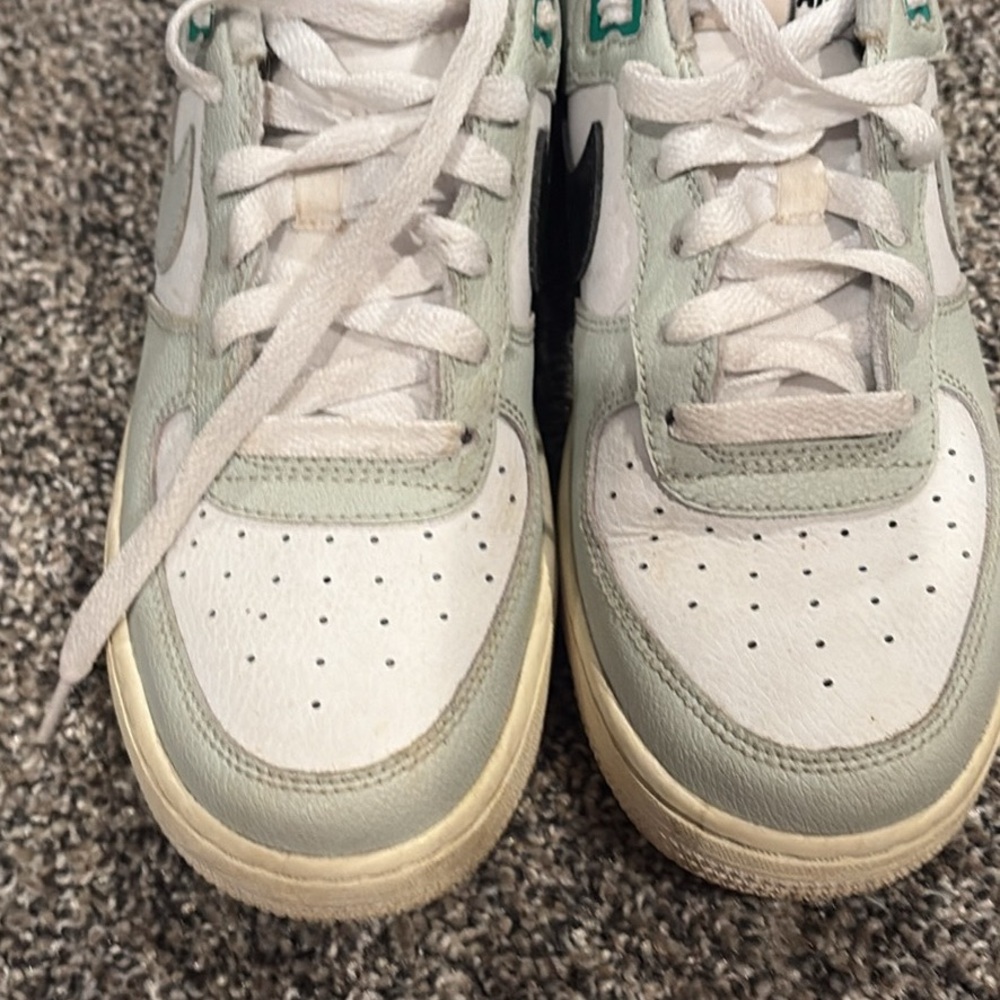 White and black and gray Sneakers